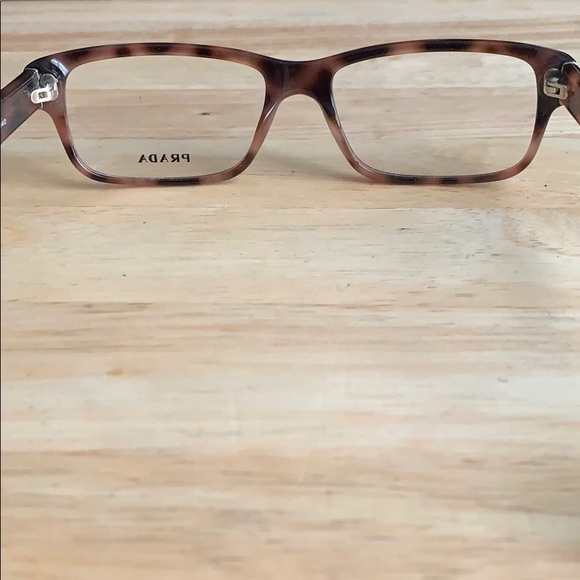 PRADA WOMENS TORTOISE SHELL DESIGNER GLASSES NWT - Picture 4 of 7